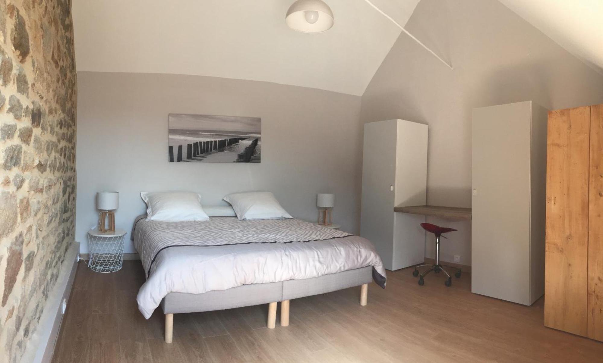 Gites Les 2 Hermines Mont-Dol Szoba fotó